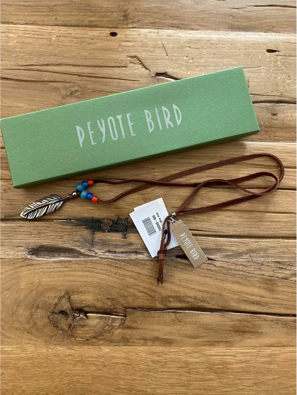 PEYOTE BIRD Charm Pendant .925 Silver Necklace - PB16N126